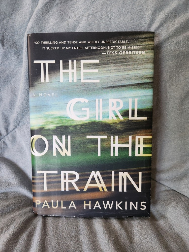 The Girl on the Train by Paula Hawkins (2015 HC) Riverhead Books Dust Jacket