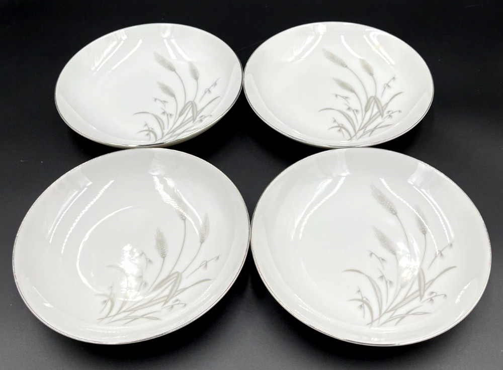 SONE China Spring Wheat Set of 4 Soup Bowls 7.5