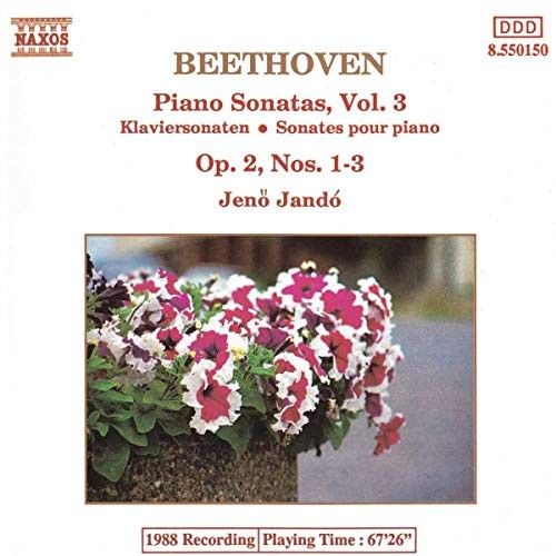 Jeno Jando - Beethoven: Piano Sonatas Vol. 3 - Op. 2, No... - Jeno Jando CD AFVGFREE US DELIVERY | EAN: 4005294501505 | Quality CD