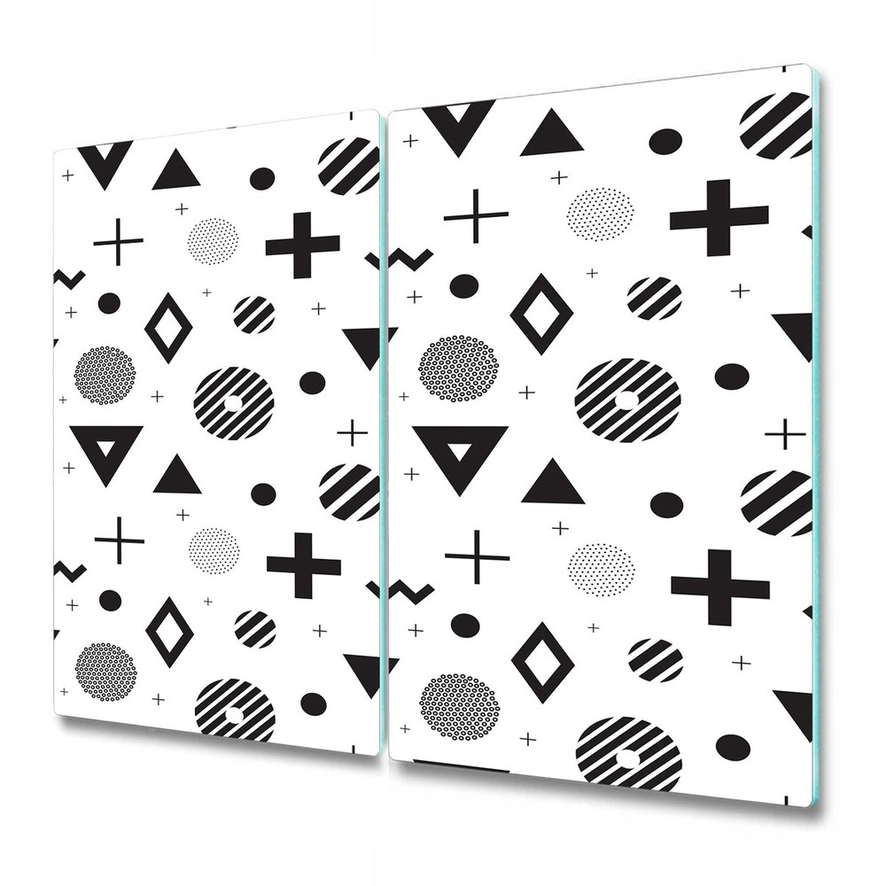 Glass Surface Protector Worktop saver Abstract Geometric Simple Scandinavian