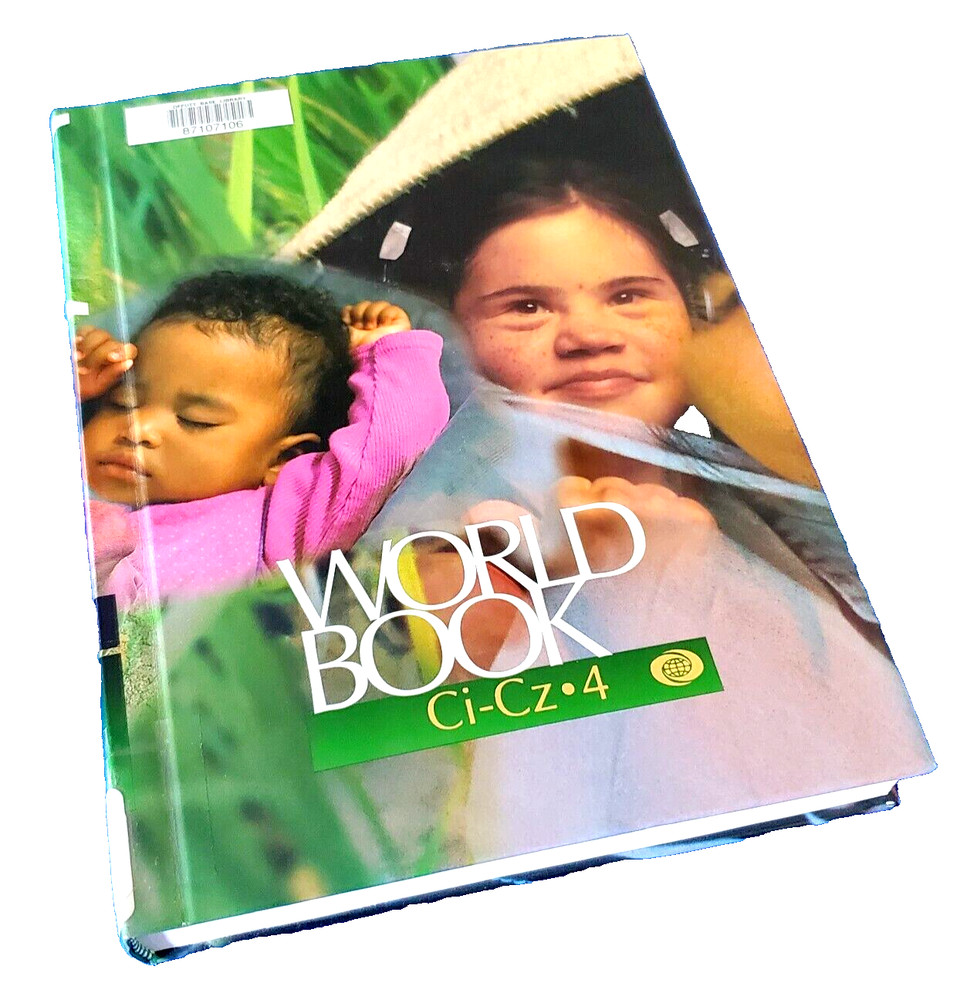 WORLD BOOK ENCYCLOPEDIA VOLUME Ci-Cz 4, 2004 EDITION HARDCOVER HISTORY REFERENCE