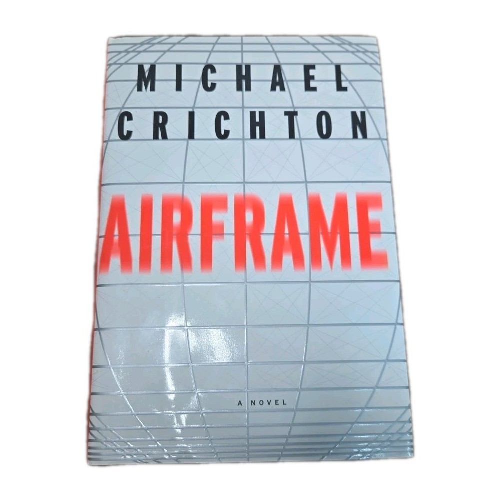 Airframe, by Michael Crichton (1996, Hardcover) First Trade Edition