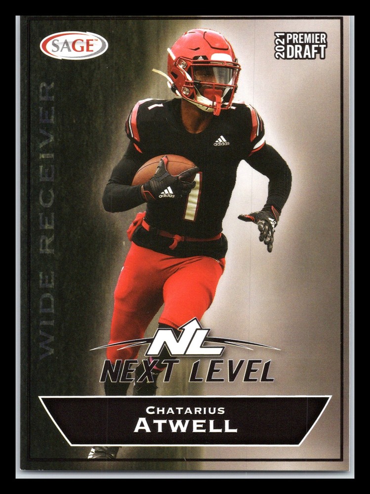 2021 SAGE Premier Draft #39 Chatarius Atwell Louisville Cardinals