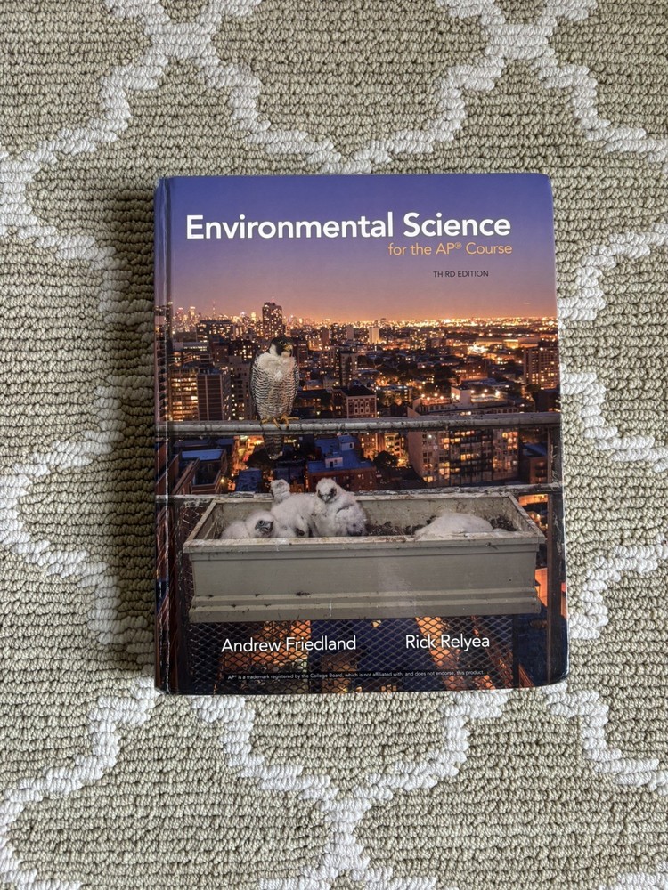 Environmental Science For The AP Course Third Edition Andrew Friedland Textbook