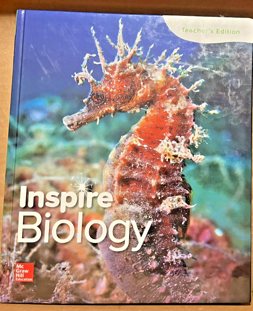Inspire Biology Teacher Edition 2020 Textbook