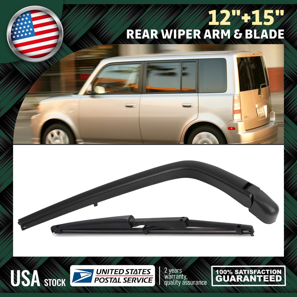 OEM Quality Bracketless Windshield Wiper Blades &Arm For Toyota Scion XB 04-06
