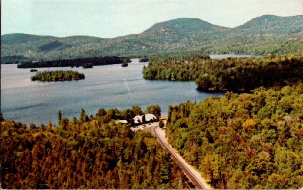1982 Potters RESORT CAMP Adirondacks - Blue Mountain Lake Indian Lake NY BJ8730