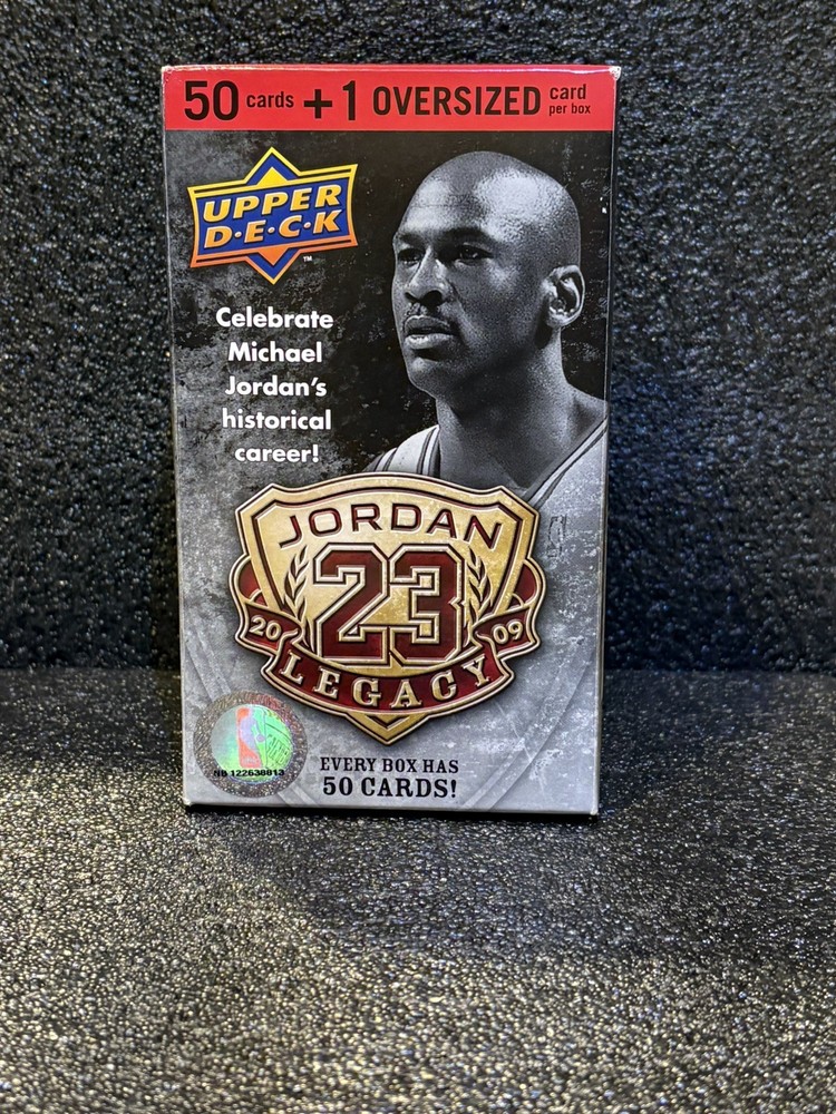 Michael Jordan Legacy 2009 UD Hall of Fame Edition 50 Cards Sealed Box Set New
