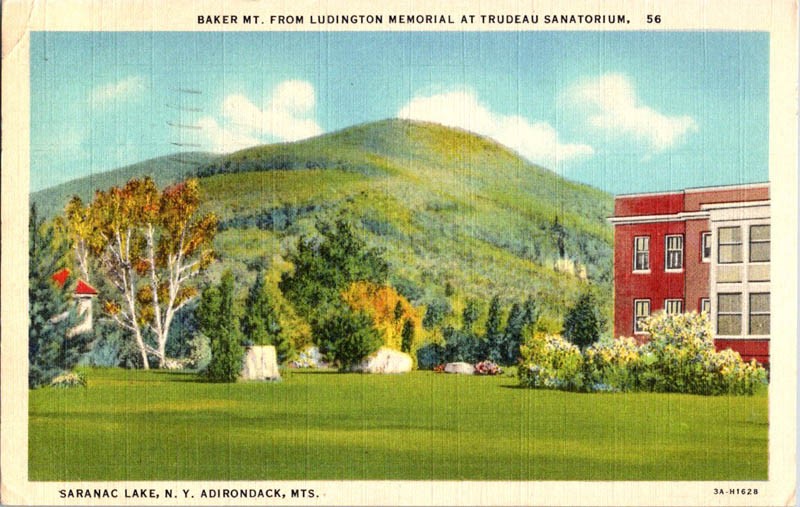 Saranac Lake New York NY : HOSPITAL SCENE m/14 AV6130