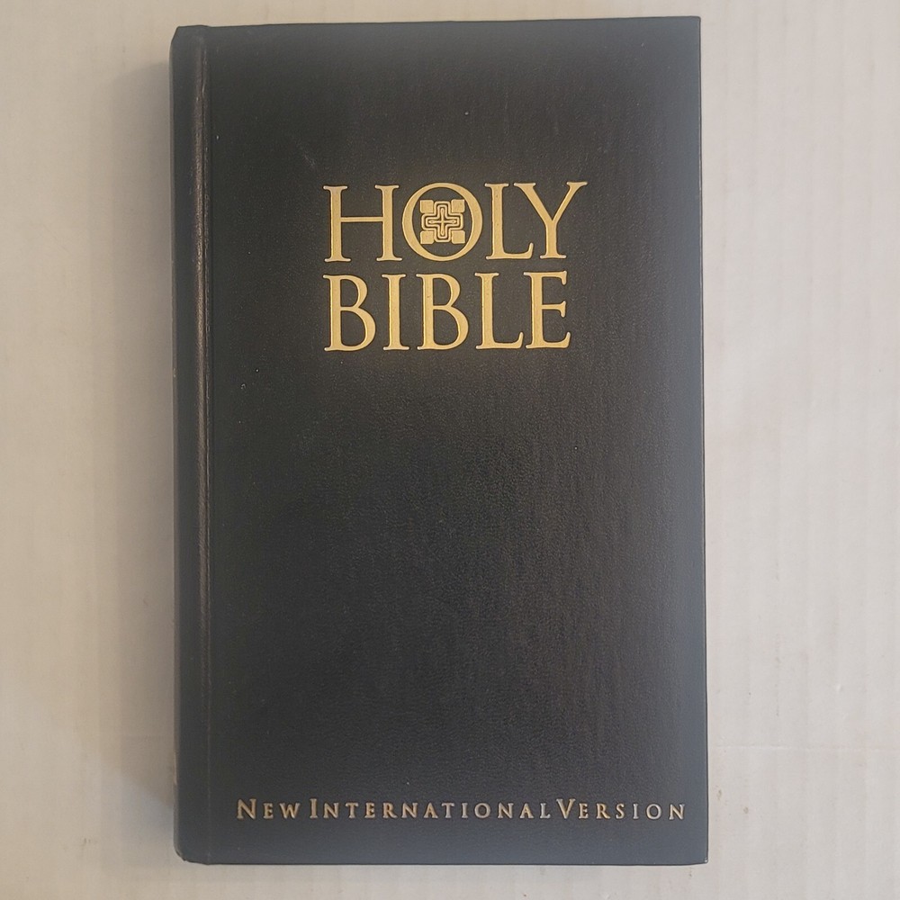 Holy Bible New International Version International Bible Society 1986 Black