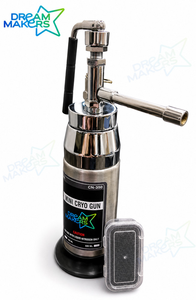 Mini Cryo Spray Liquid Nitrogen Cryo Can System 350ML Dermatology Spray Can N2O