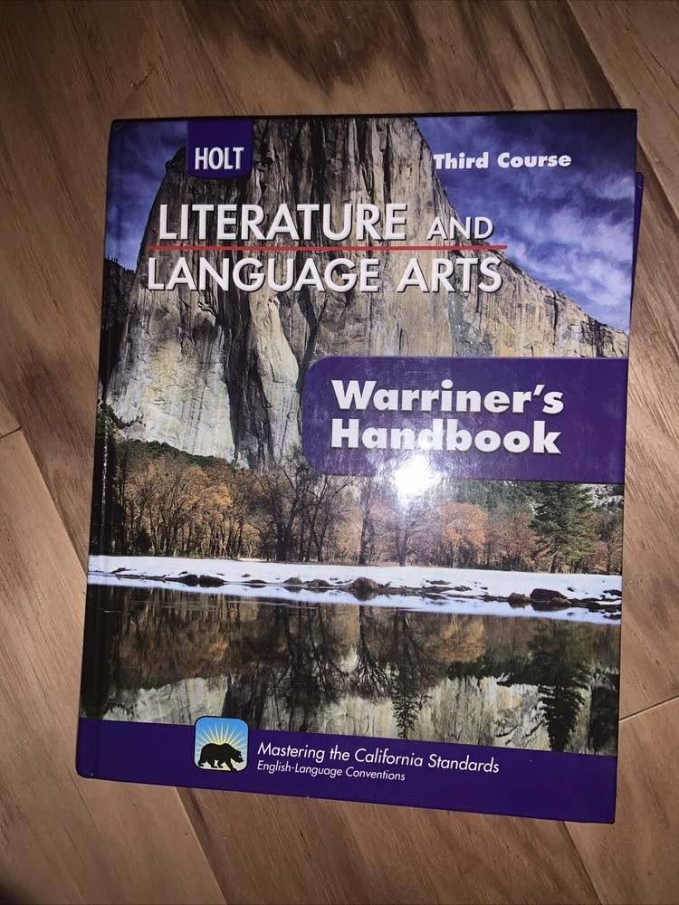 Holt Literature & Language Arts Warriner's Handbook California : Student Edition