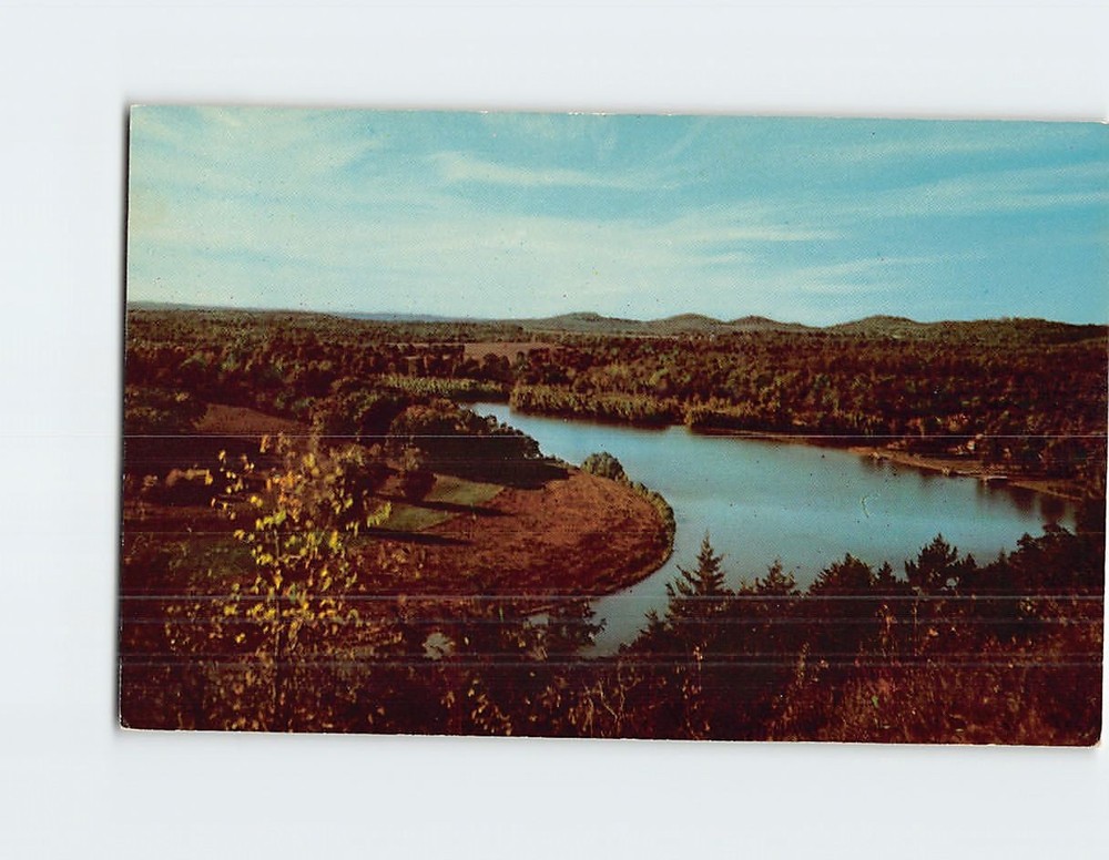 Postcard Taney Vista Bend on Lake Taneycomo Missouri USA