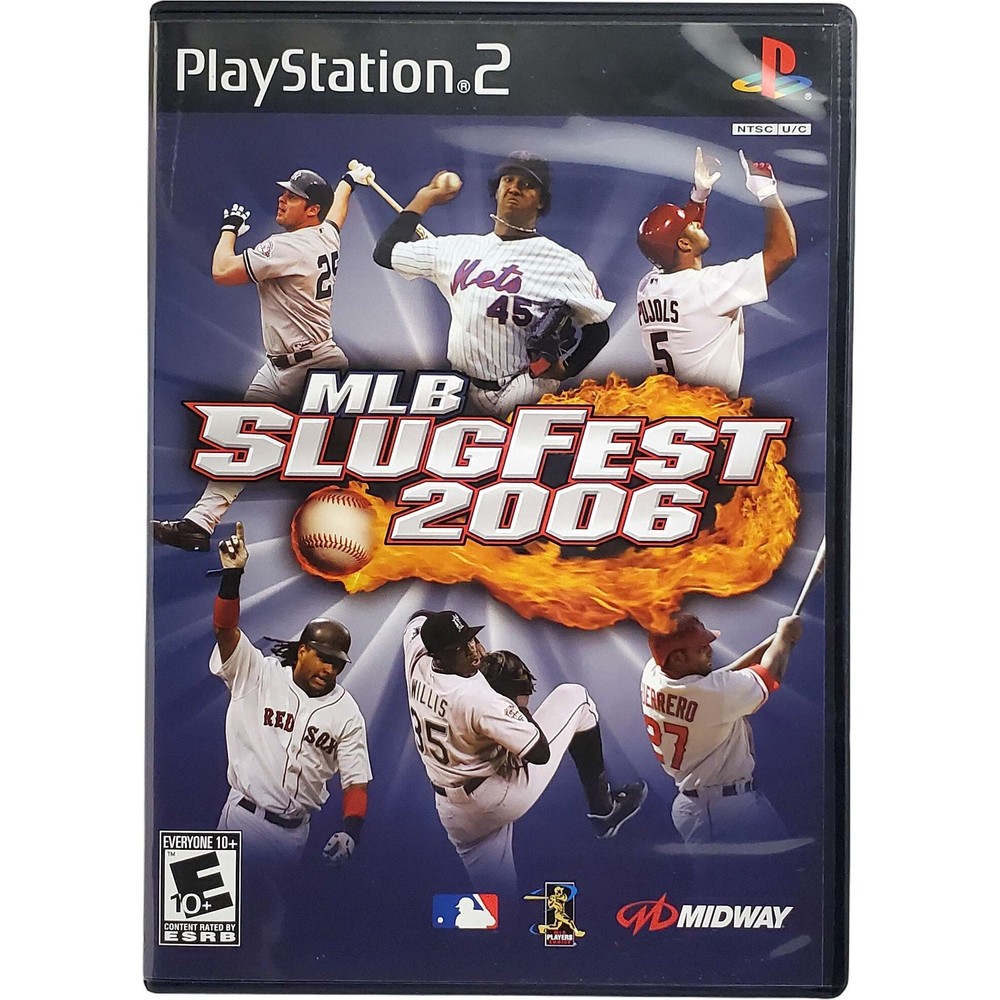 MLB Slugfest 2006 - Sony Playstation 2 PS2 Pristine Tested 1Y Guarantee