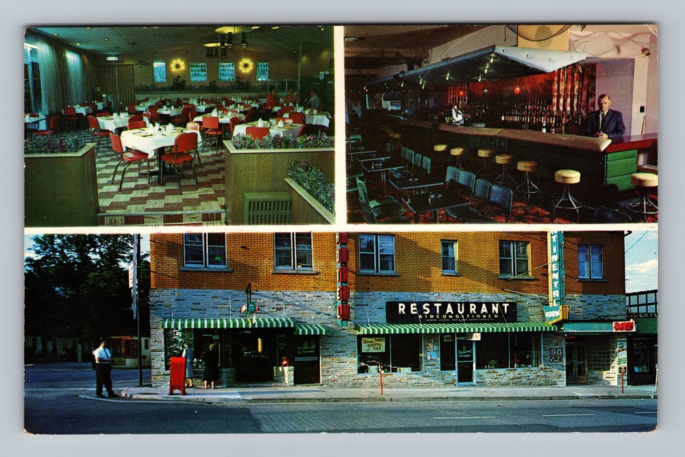 Canada Ontario Niagara Falls Clifton Hotel Standard Postal Old Vintage Postcard