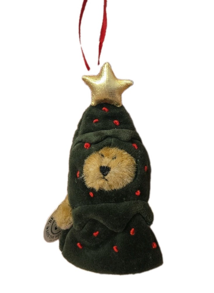 Boyds Bears Lil' Frazier Mini Plush Bear In Christmas Tree Costume Style #562417