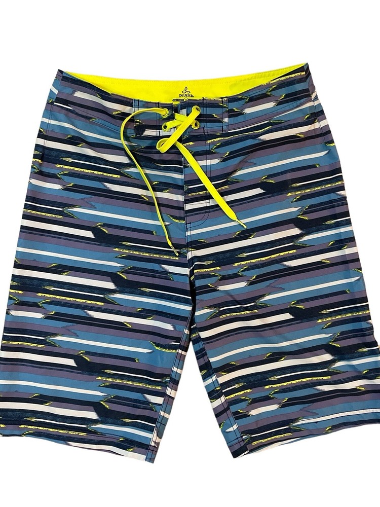 prAna UPF 50+ Sediment Board Shorts Swim Trunks Men's Size 30 Beach Sand Surf