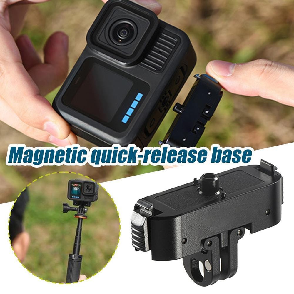 Magnetic Mount for Hero 13 Quick Release Plastic Adapter 1/4