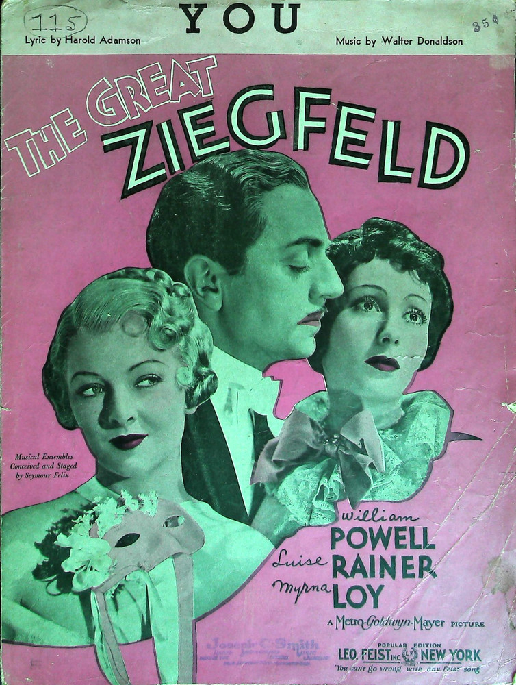 You Vintage Sheet Music from 