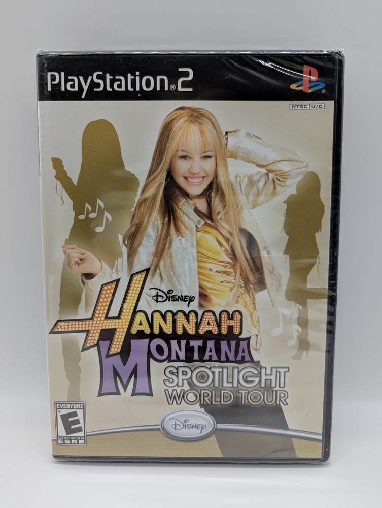 Hannah Montana Spotlight World Tour for PlayStation 2 Ps2 Disney