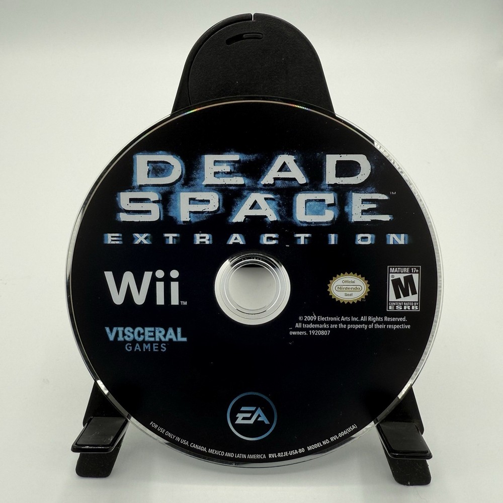 Dead Space: Extraction (Nintendo Wii, 2009) Disc Only In Case