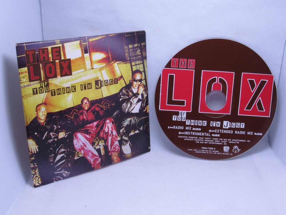 The Lox – You Think I'm Jiggy CD 1998 Hip Hop Bad Boy Arista Single