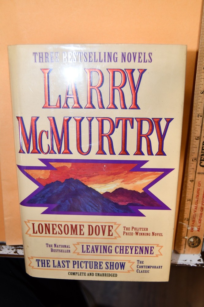 Lonesome Dove Leaving Cheyenne The Last Picture Show Signed Larry McMurtry Book