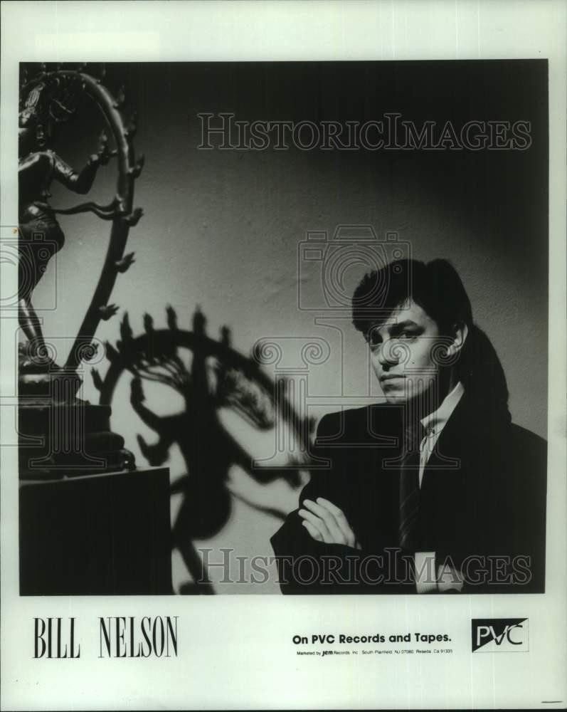 1982 Press Photo PVC recording artist Bill Nelson - nop74532