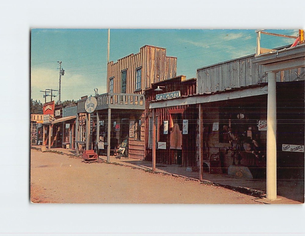 Postcard Rockerville Gold Town South Dakota USA