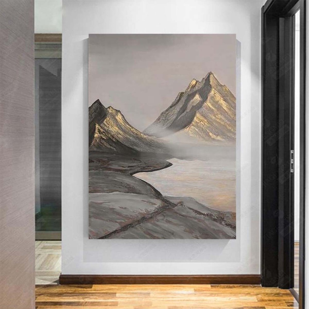 New High Quality Landscape Painting Handmade Canvas Oil Painting Modern Wall