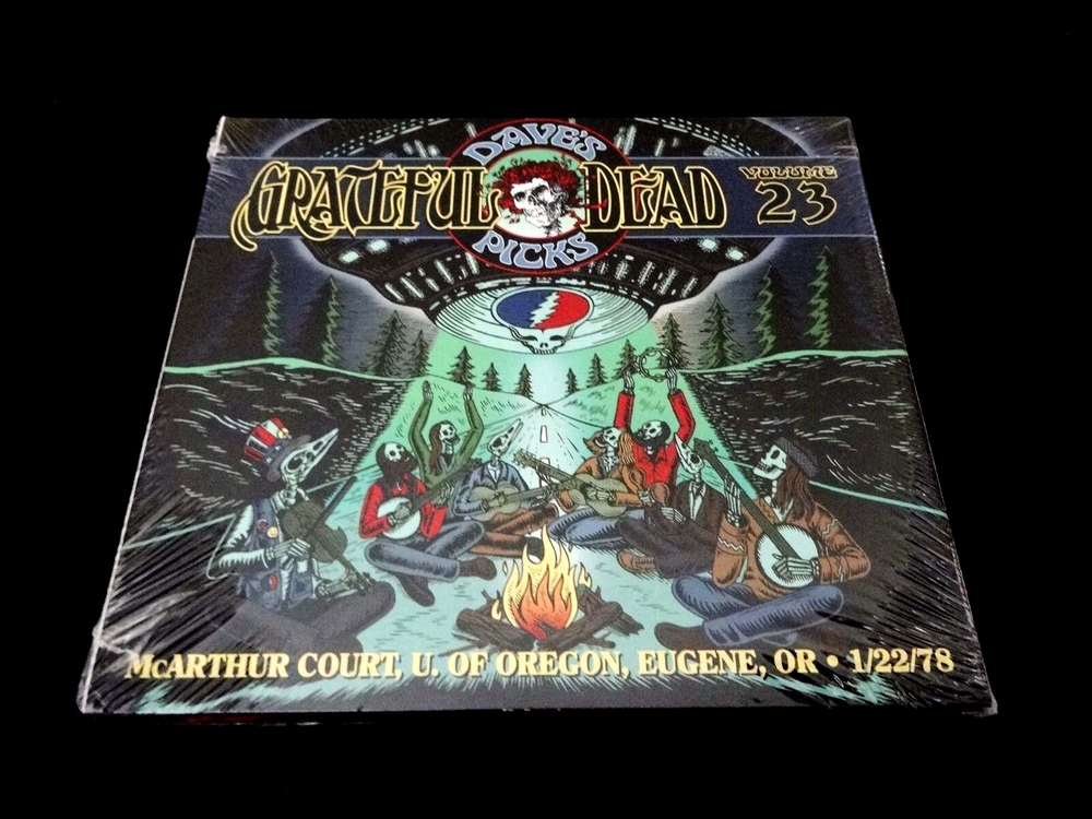 Grateful Dead Dave's Picks 23 McArthur Court Eugene Oregon Ducks 1/22/1978 3 CD