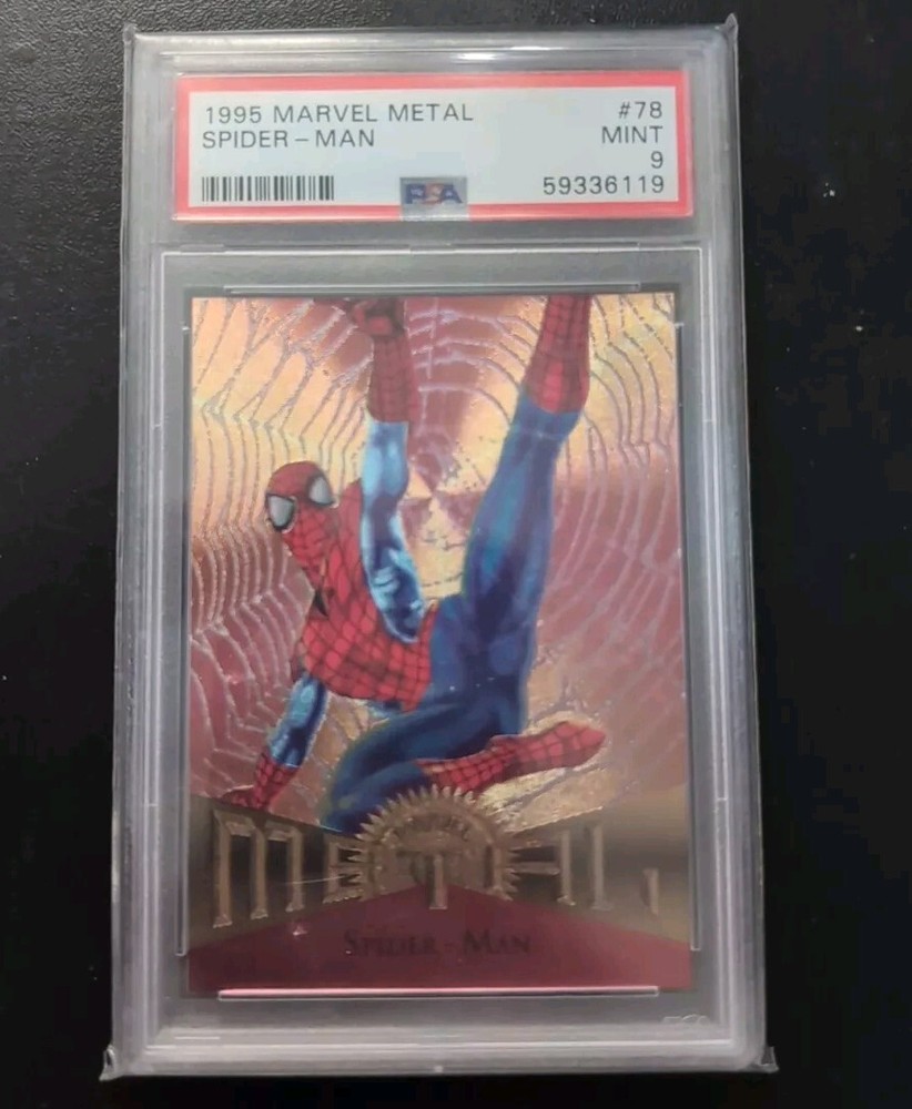 1995 Marvel Metal/Spider-Man #78 PSA 9