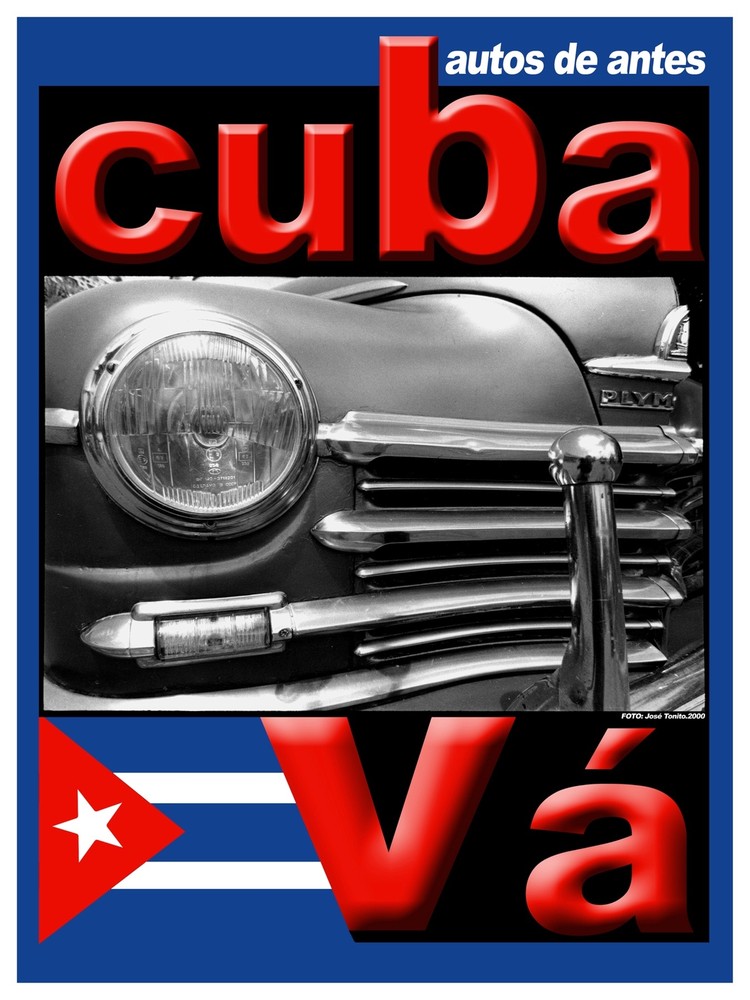4316.automobiles.cuba va.autos de antes.ad.POSTER.decor Home design art