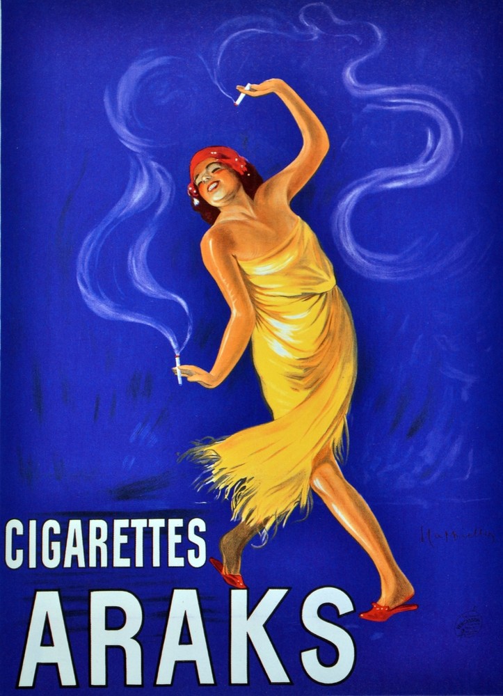 French Aaraks advertisement Decorative Poster. Home Graphic Art Design 4010
