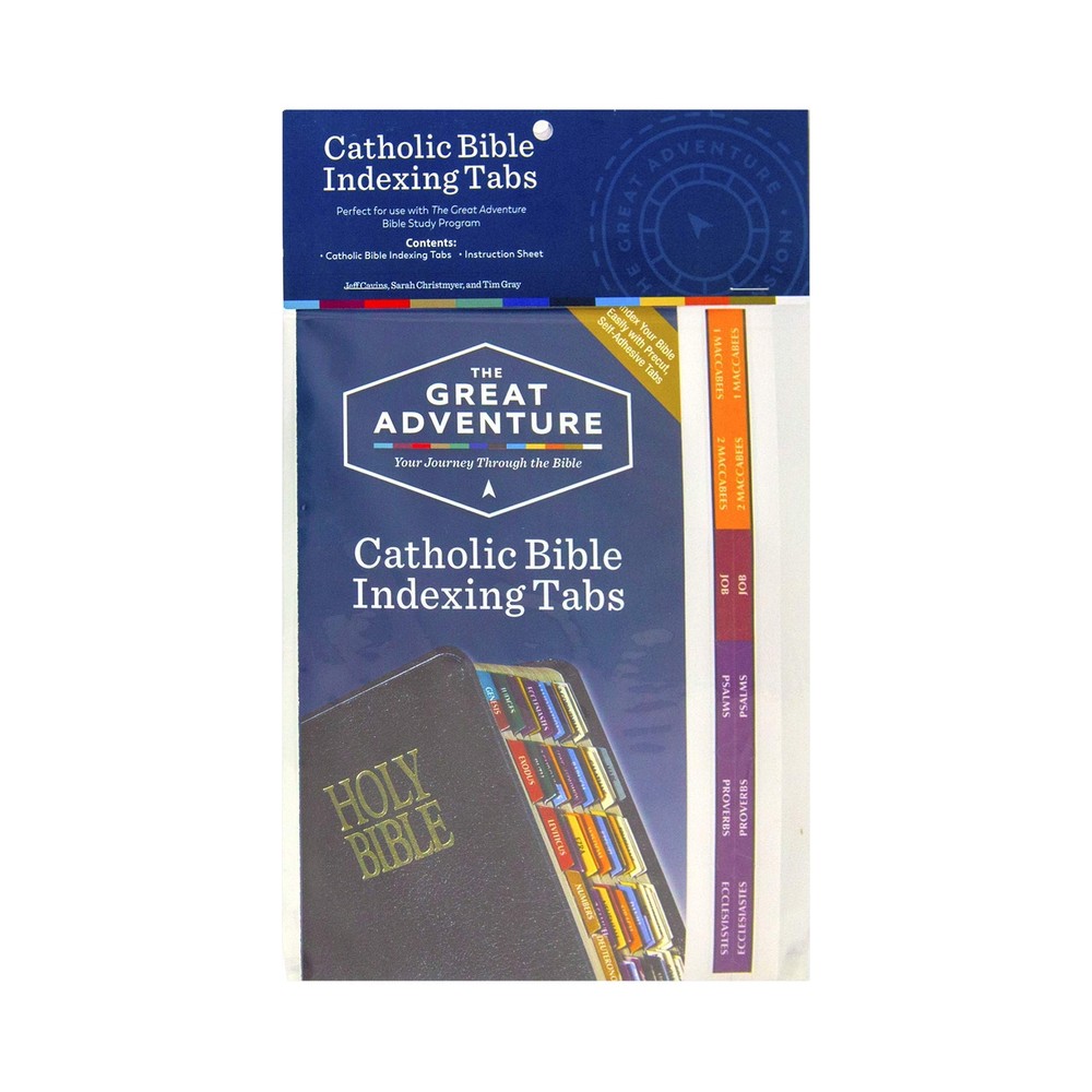 Great Adventure Bible Indexing Tabs 2017 Edition