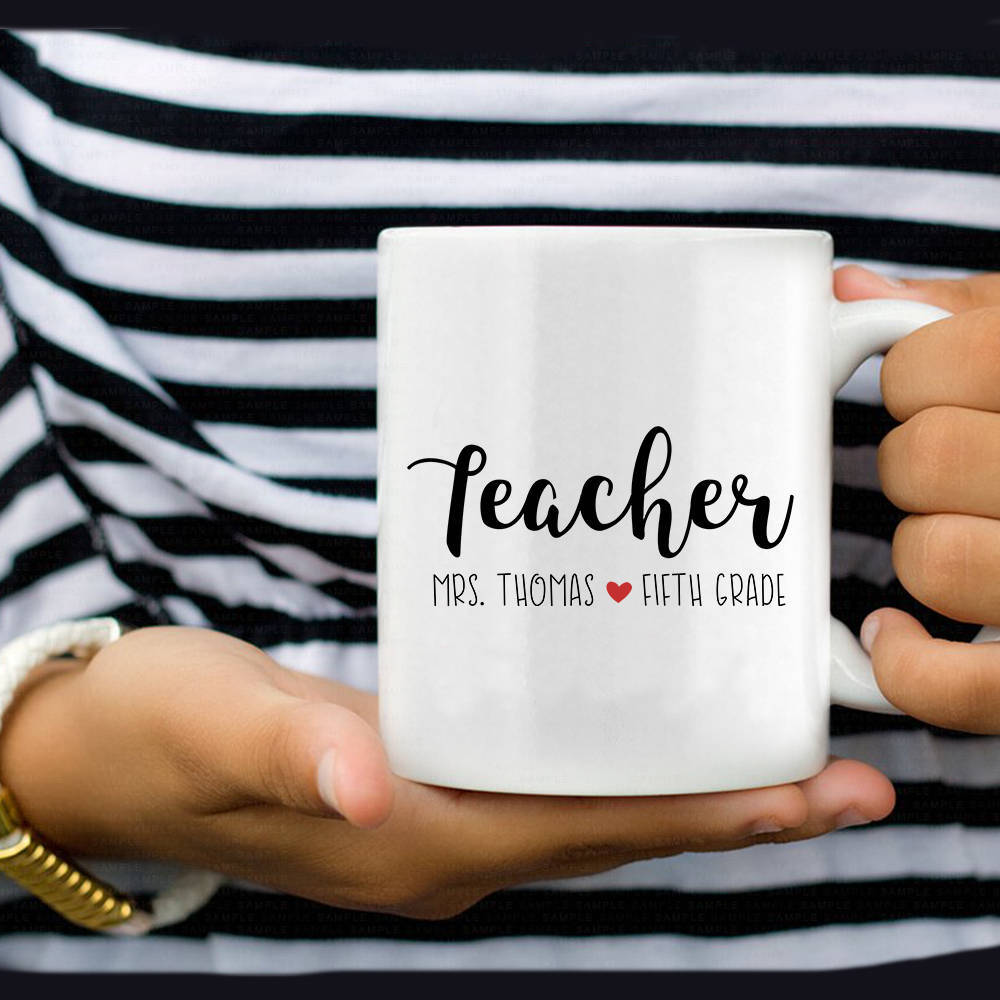 Personalized Teacher Coffee Mugs Teacher Mug Teacher Gift