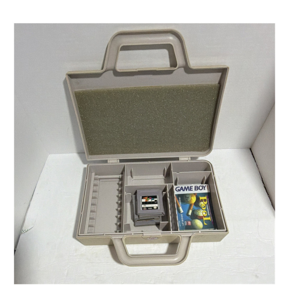 Nintendo Game Boy Travel Case with Games and manuals ￼