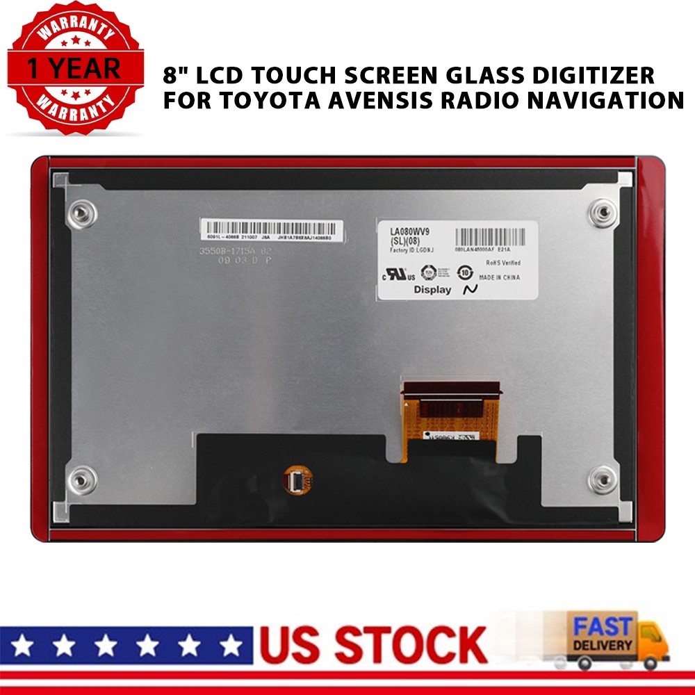 LA080WV9 LCD Display Screen For Kia Niro Sportage Hyundai Tucson MK3 Replacement