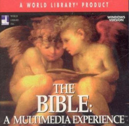 The Bible: Multimedia Experience PC CD vide read studying tools KJV illustration