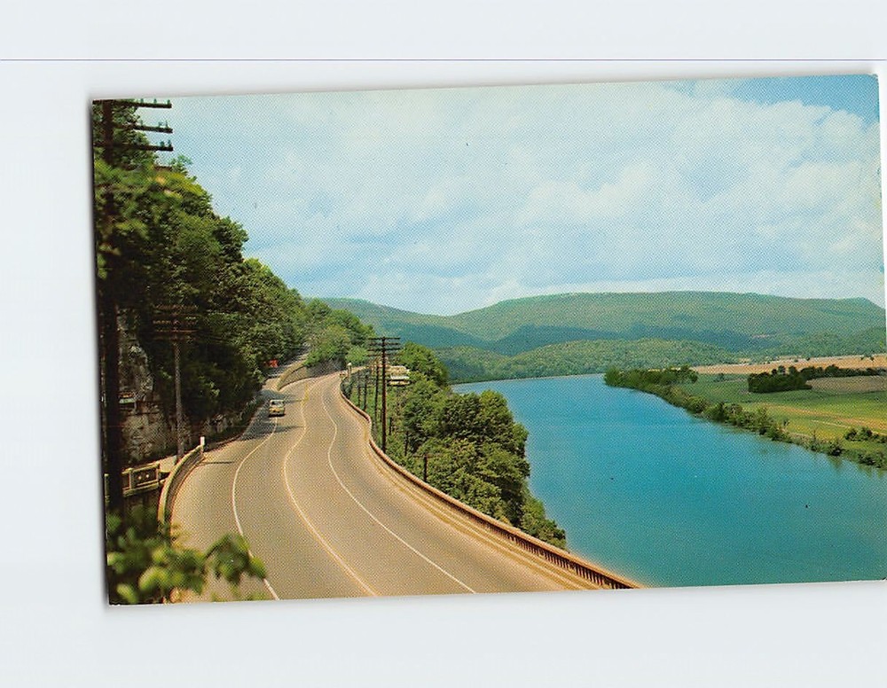 Postcard Highway Up Lookout Mountain Chattanooga Tennessee USA