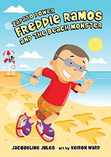 Freddie Ramos and the Beach Monster (Volume 13) (Zapato Power) (hardcover)