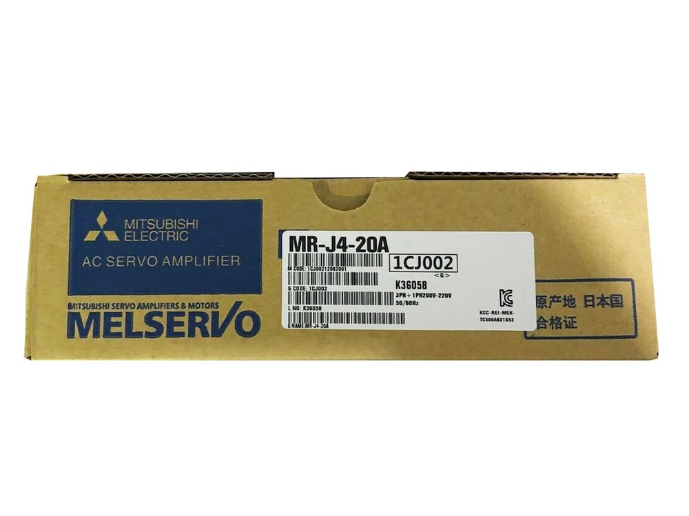 MR-J4-20A Sealed New Mitsubishi AC Servo AMPLIFIRE MR-J4-20A 1 PCS