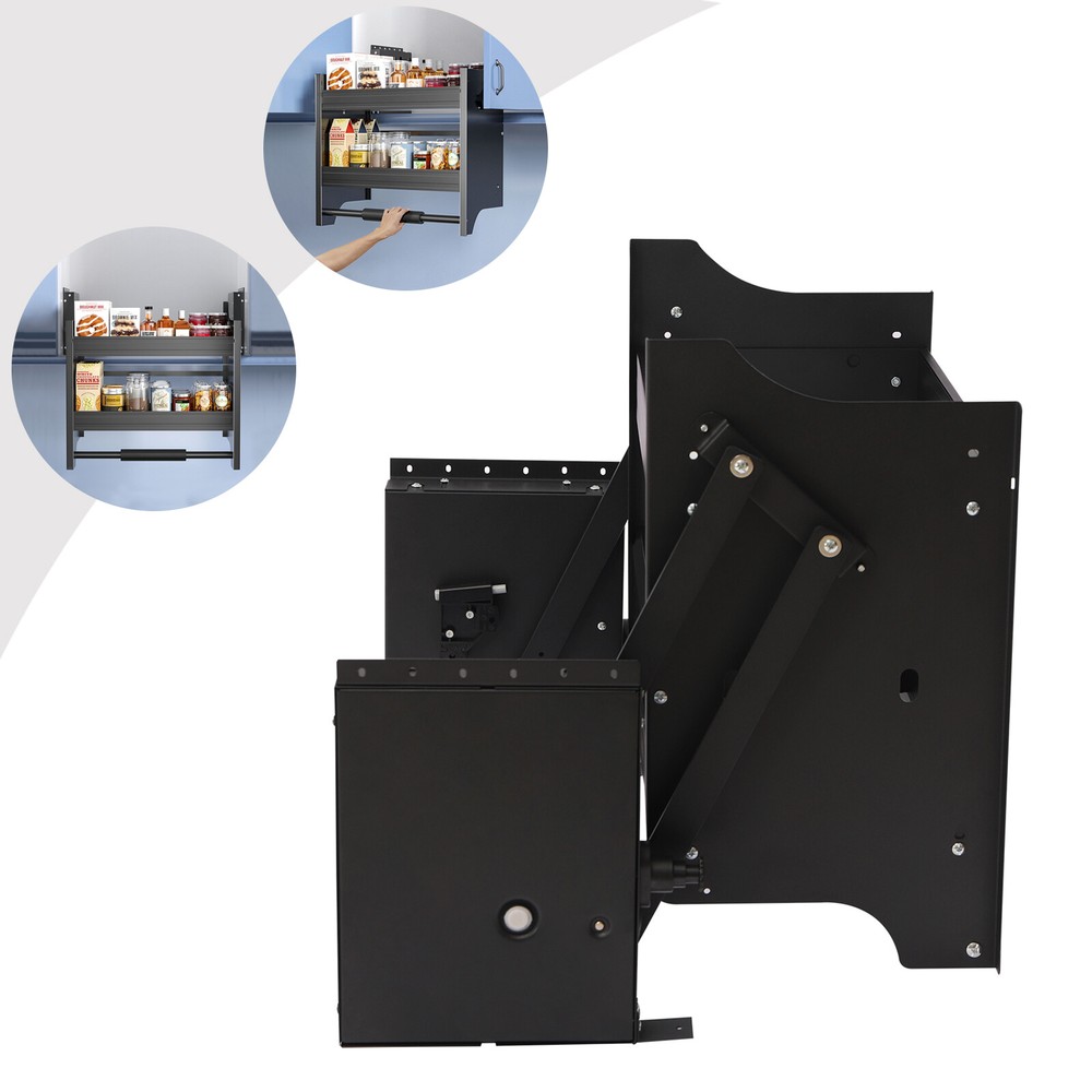 Pull Down Shelf Organizer for 24-Inch Upper Kitchen Cabinets