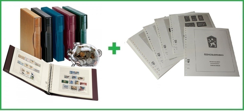 Lindner 310 60 1124V Czechoslovakia Album Pages 1960-1964