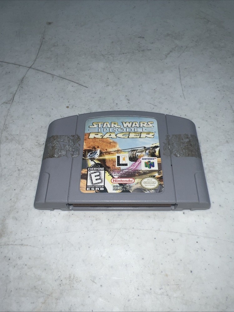 Star Wars Episode 1 Pod Racer (Nintendo 64) N64 Cart Only Authentic Tested
