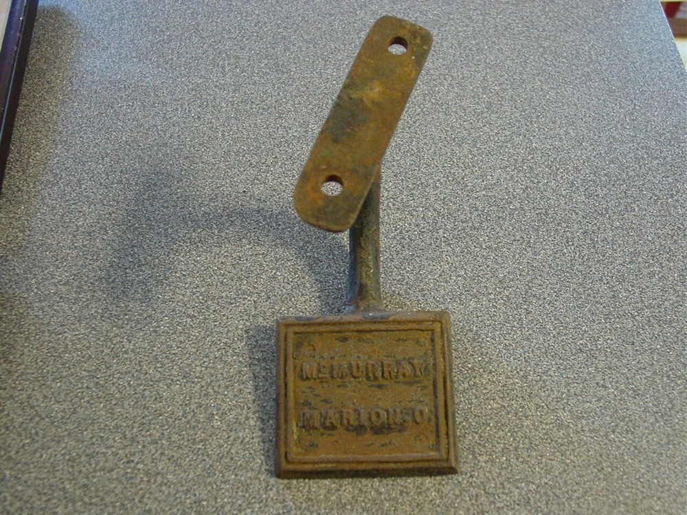 Antique McMurray Marion OH Ohio Cast Iron Steel Truck Tractor Step Pedal Bike