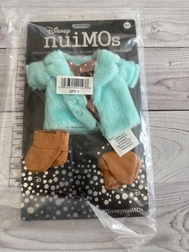 Disney Nuimos Clothing Outfit Fashion Collection #4 Teal Coat Shoes Lot NEW