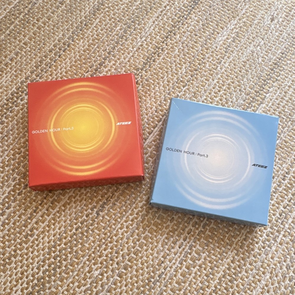 Ateez Golden Hour: Part.3 V1 (NO PCS) & V2 (NO CD OR PCS)