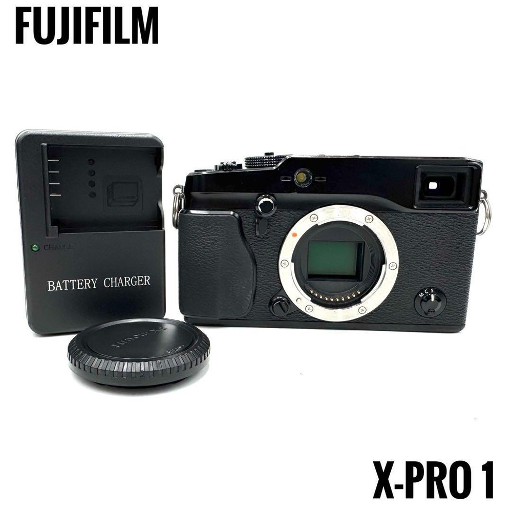 【Near MINT】Fujifilm X-Pro1 16.3MP Mirrorless Compact Digital Camera Body Black