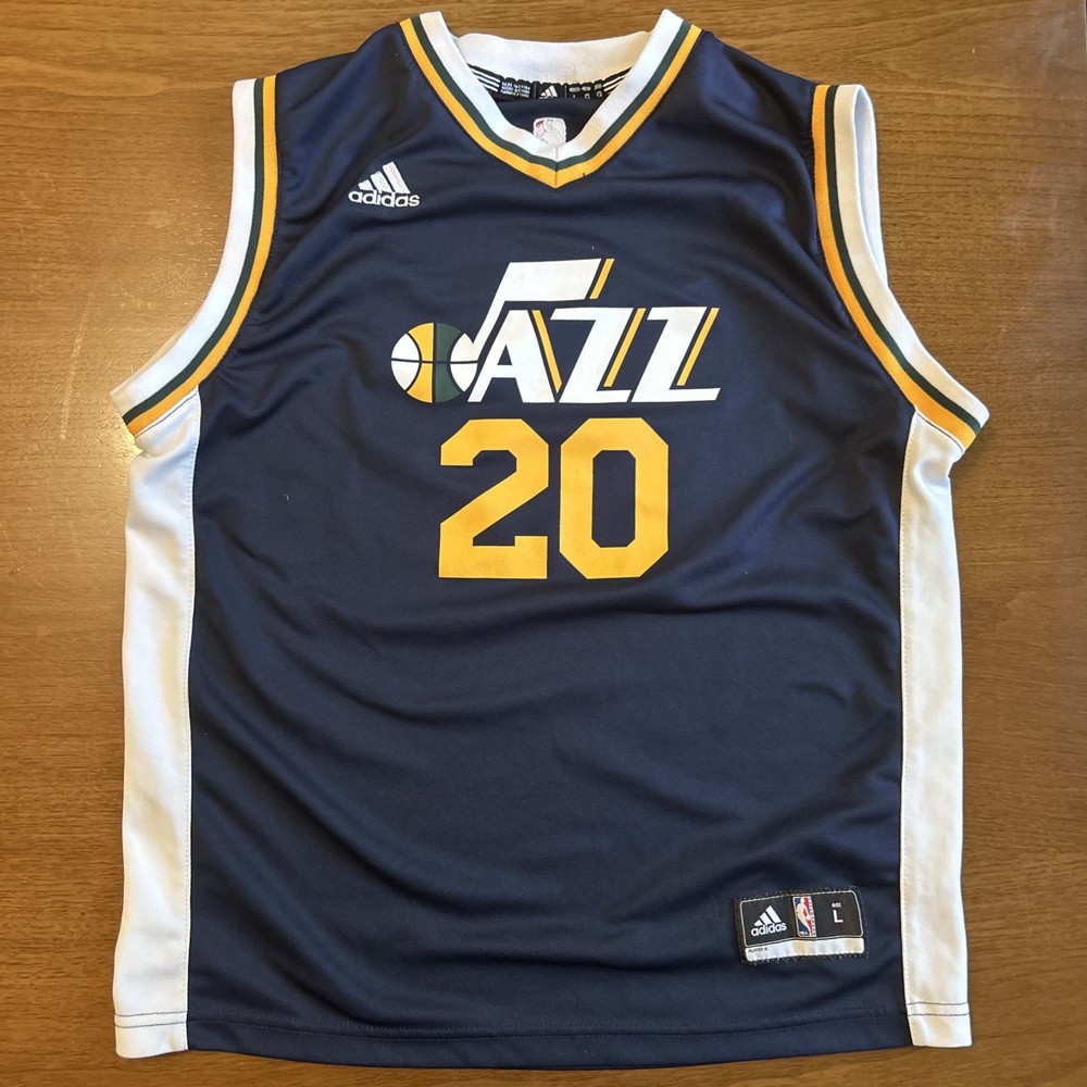 Jason Hayward Utah Jazz Jersey, Youth Large, Great Condition, Adidas, #20